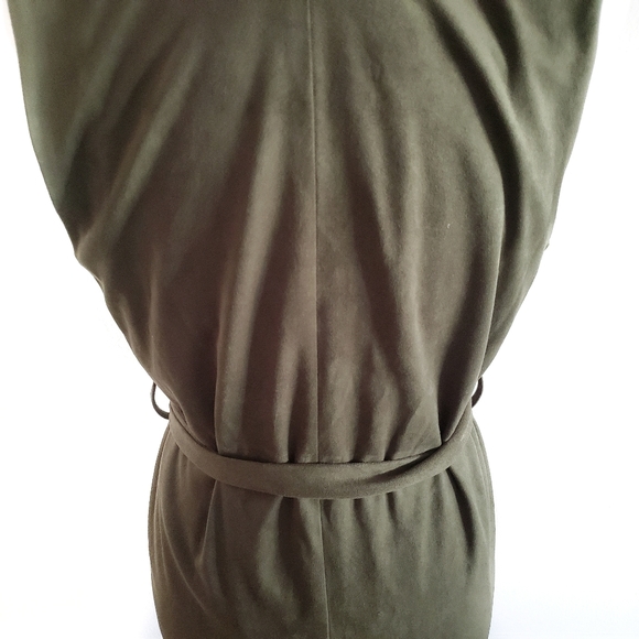 Who What Wear Faux Suede Trench Vest Size Small - Picture 5 of 8